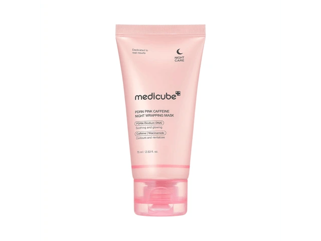 medicube PDRN Pink Caffeine Overnight Wrapping Mask