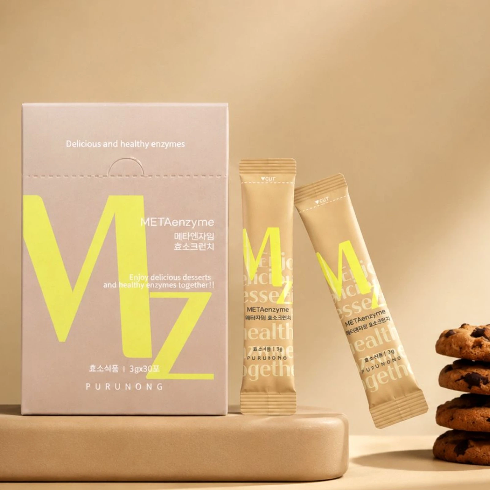 MZ Enzyme Crunch (Chocolate Cookie Flavor)