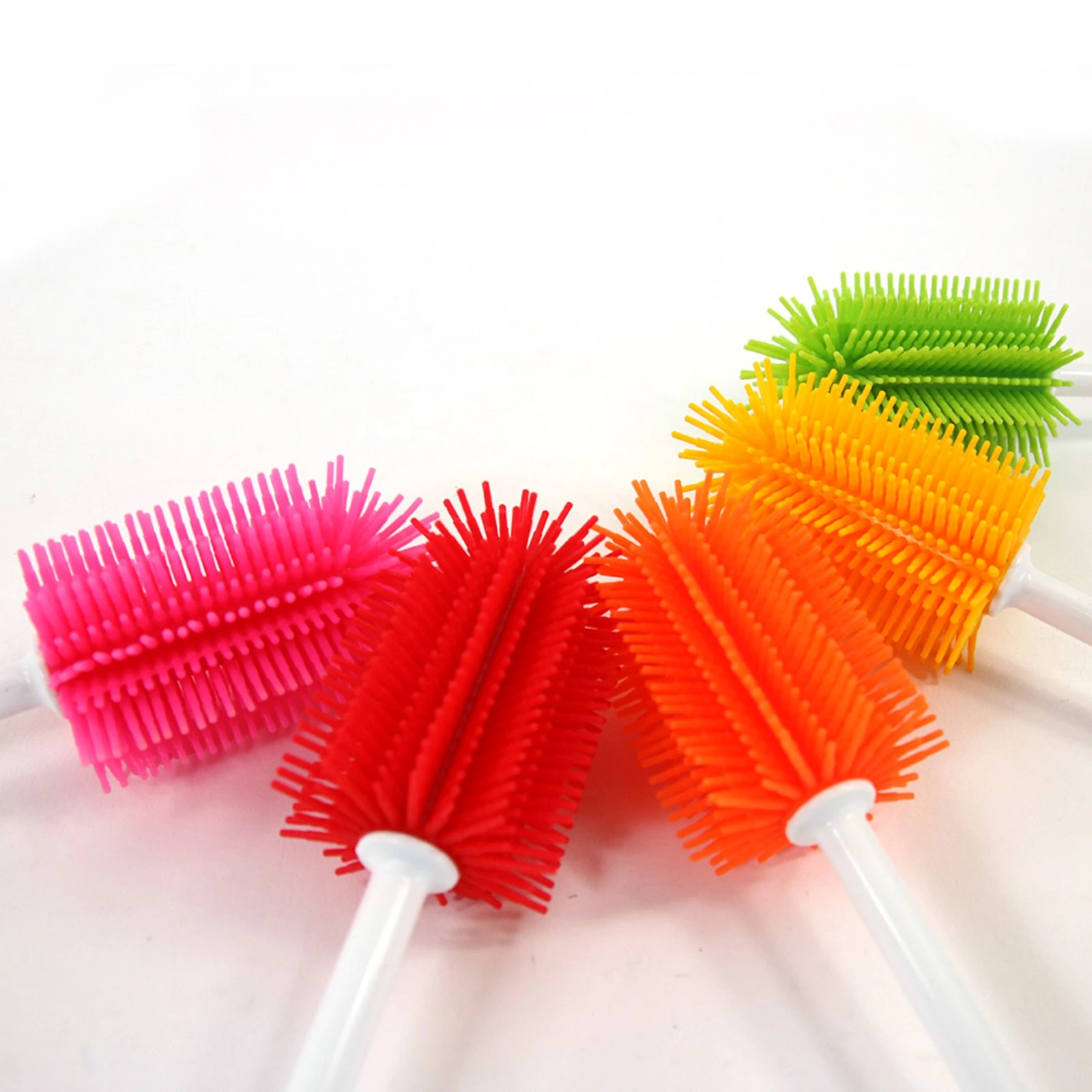 Silicone Petal Slim Bottle Brush