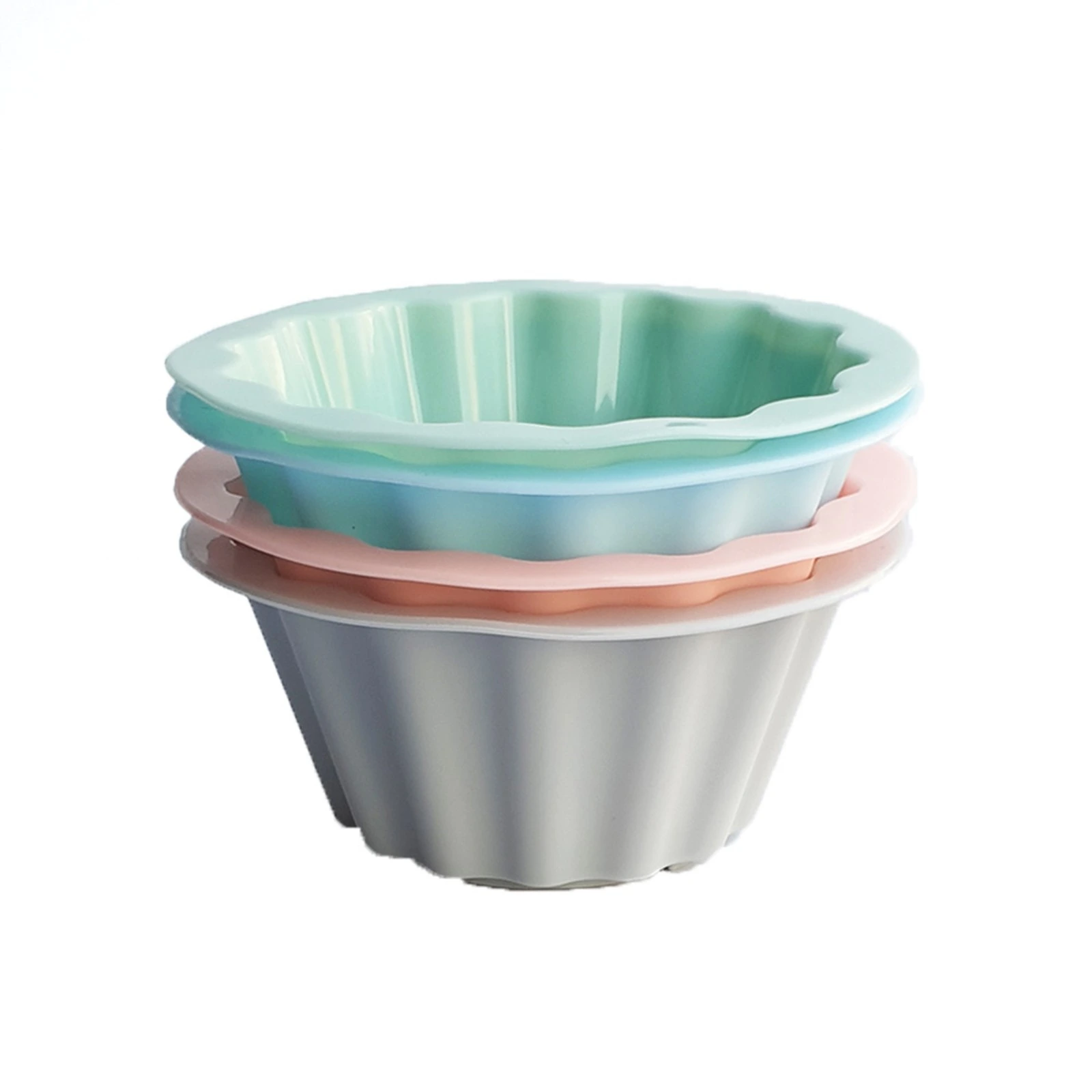 Silicone Muffin Mold Set (4P)